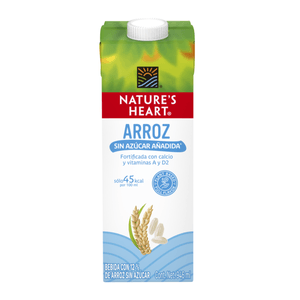 Nature's Heart Alimento Líquido Arroz Orgánico Sin Azúcar 946 ml