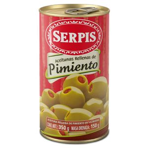 Serpis Aceitunas Rellenas de Pimiento 350 g