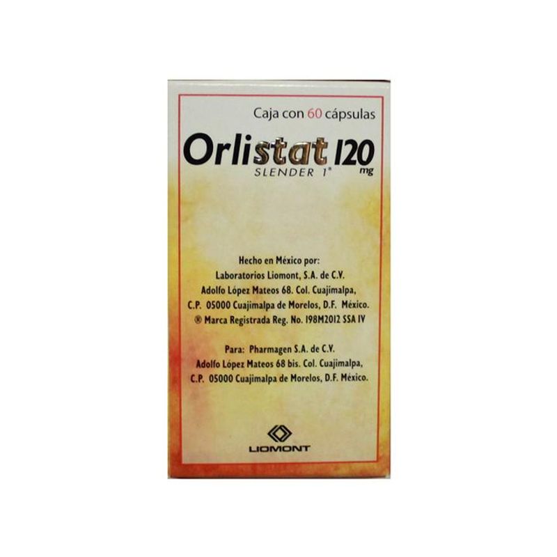 Comprar Orlistat 120 Mg 84 Capsulas