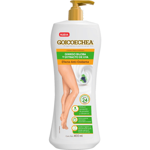 Crema Para Piernas Efecto Anti-Oxidante Ginkgo B 400 Ml