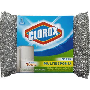 Multiesponja Clorox Plateada 1 Pz