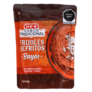 HEB Frijoles Bayos Refritos 430 g