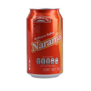 HCF Refresco Sabor Naranja 355 ml Refresco Sabor Naranja 355 Ml