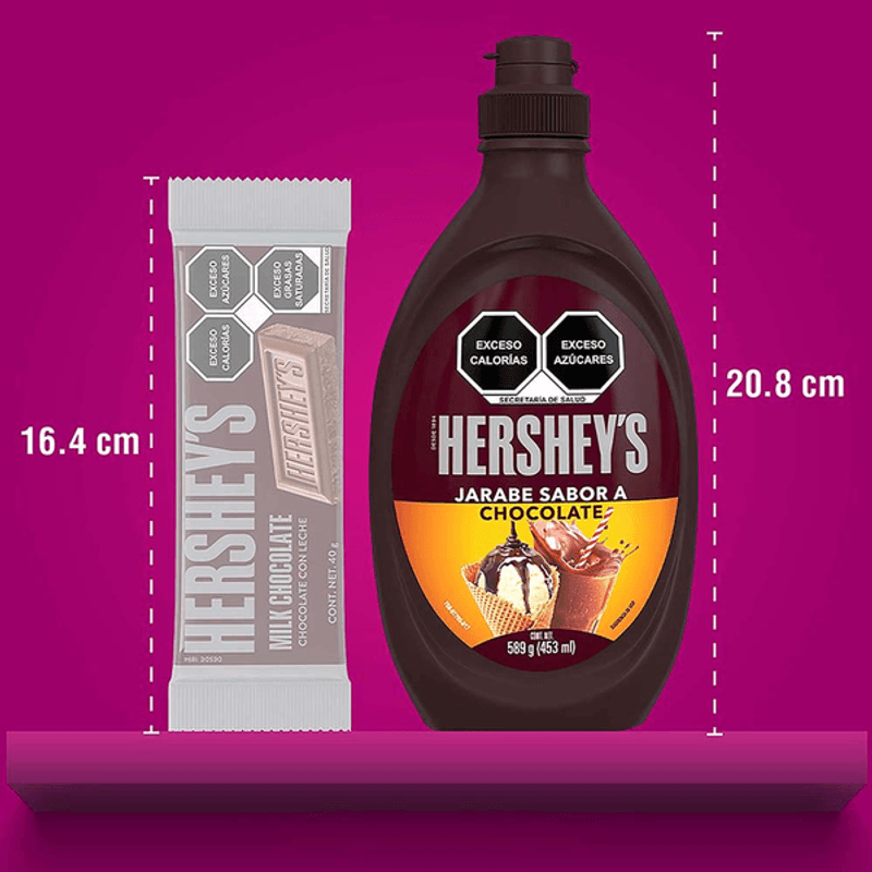 Jarabe Hershey's sabor chocolate 589 g