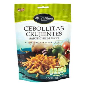 Cebollitas Crujientes Chile Y Limón Doypack 80 Gr