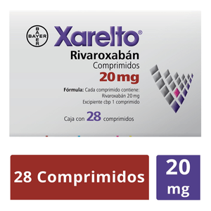 Xarelto 20 Mg 28 Cpr Rivarroxaban 28 Pz