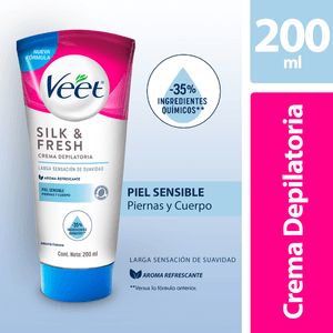 Crema depilatoria Piel Sensible 200 ml