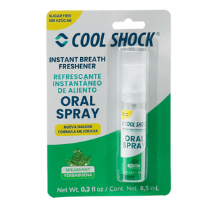 Spray Bucal Cool Shock Super Yerbabuena 9 ml