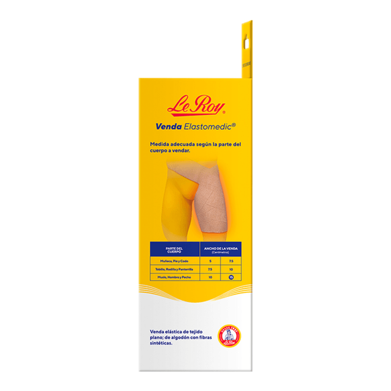 VENDA ELASTOMEDIC DE ALTA COMPRESION LE ROY 10 CM