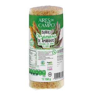 Aires de Campo Barras de Amaranto Orgánicas 150 g