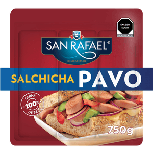 San Rafael Salchicha Pavo 750 g