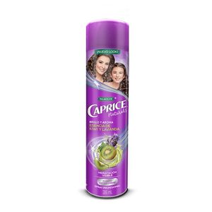 Palmolive Caprice Spray para Cabello Naturals Brillo y Aroma Esencia de Kiwi y Lavanda 316 ml