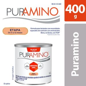 Puramino Fórmula Especializada a partir del nacimiento 400 g