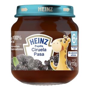 Heinz Papilla Para Bebé Ciruela Pasa 113 g