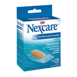 Nexcare Venditas Impermeables Transparentes 1 pz