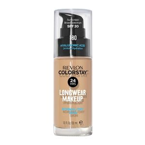 Maquillaje Líquido Revlon ColorStay Make Up Piel Normal a Seca Tono 180 Sand Beige 30 ml