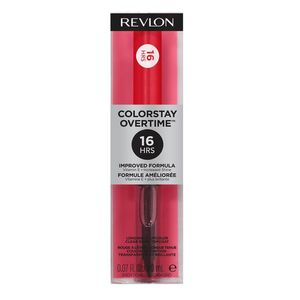 Labial Líquido Revlon ColorStay Overtime Lipcolor tono 040 Forever Scarlet 2 ml