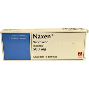 Naxen 500 Mg 15 Tab Naproxeno, Carisoprodol 15 Pz