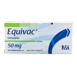 Equivac 50 Mg Tab 14 Sertralina 14 Pz