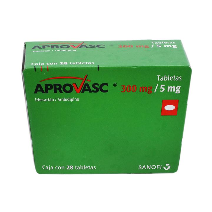 Sanofi Rx Aprovasc 3005 Mg 28 Tab Irbesartan Aml H E B México