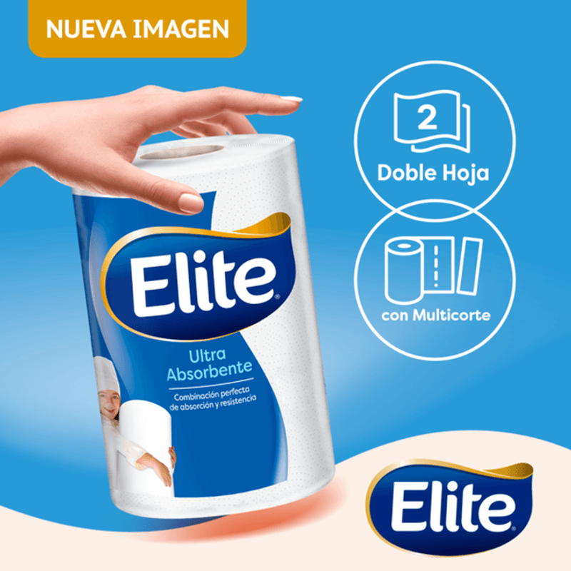 Toalla Elite Cocina Practica 1 x 70 Hojas 