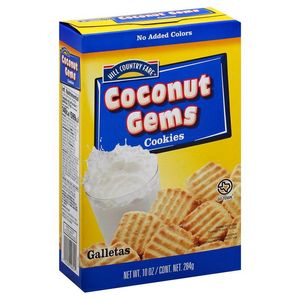 HCF Galletas Sabor a Coco 284 g