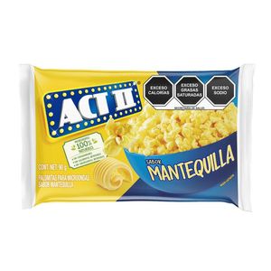 Palomitas Para Microondas Sabor Mantequilla 90 Gr