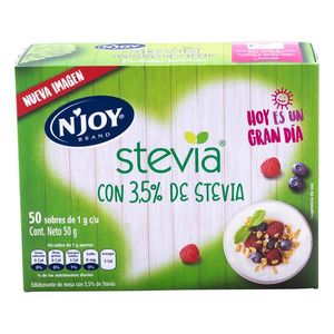 Njoy Brand Endulzante con 3.5% de Stevia 50 g