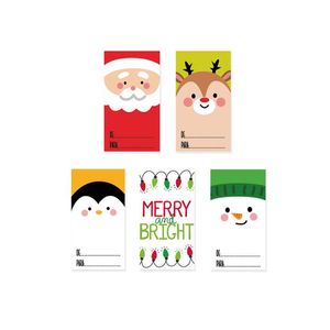 Tarjeta de Para Navidad 30 Pz