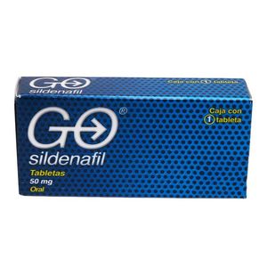 Go 50 Mg 1 Tab Sildenafil 1 Pz