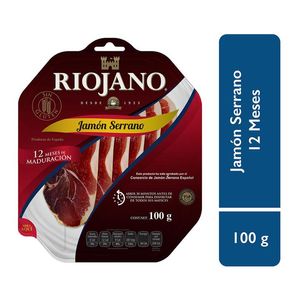 Riojano Jamón Serrano Loncheado 100 g