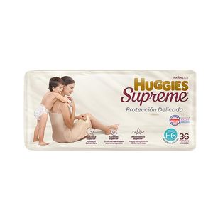 Pañal para Bebé Huggies Supreme Unisex Etapa 6 con 36 pz