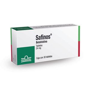 Safinos 24 Mg C/30 Tab Betahistina 30 Pz