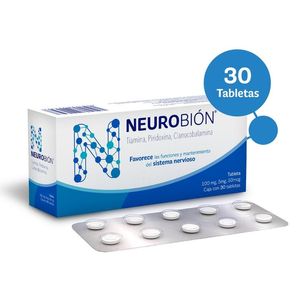 Vitaminas Neurobion del Complejo B con 30 Tabletas