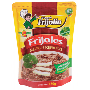 Frijolin Frijoles Negros Refritos 430 g