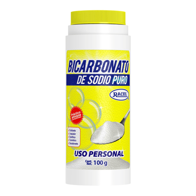 Bicarbonato de sodio Racel Polvo 1kg