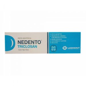 Pasta Dentrific Nedento Triclosan 1 Pz