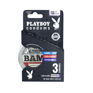 Condones Play Pack Ink 3 Pz