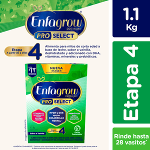 Enfagrow 4 Alimento Lácteo a partir de 2 años 1.1 kg