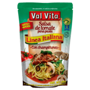 Val Vita Salsa Para Pasta con Champiñones 400 g