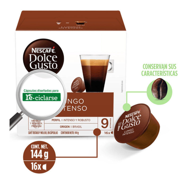 Café en cápsula Nescafé Dolce Gusto Capuchino Frappe 10 Cápsulas 135 g -  H-E-B México