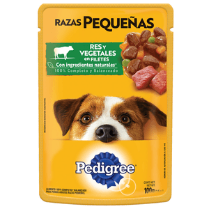 Alimento Húmedo para Perro Res y Vegetales 100 g