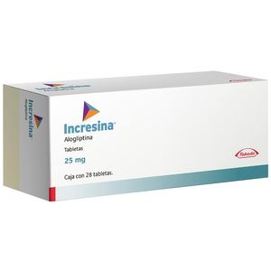 Incresina 25 Mg Tab 28 Alogliptina 28 Pz