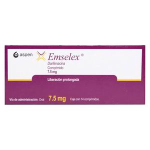 Emselex 7.5 Mg Comprimidos 14 Pz