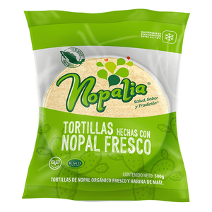 Nopalia Tortillas de Nopal 500 g