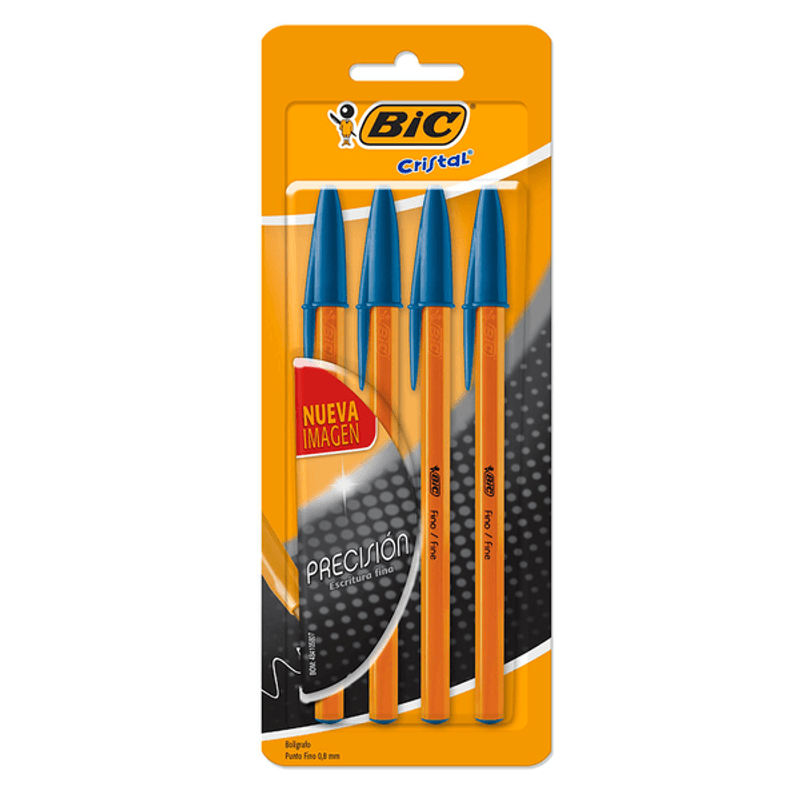 Bic Fino Naranja 0,8mm