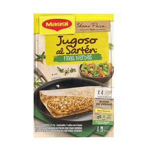 Hoja Sazonadora Maggi Jugoso al Sartén Finas Hierbas 23.4 g