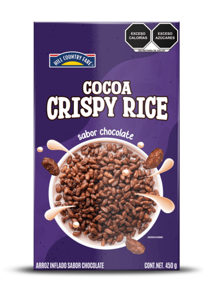 HCF Cereal Cocoa Cripsy Rice 350 g - H-E-B México