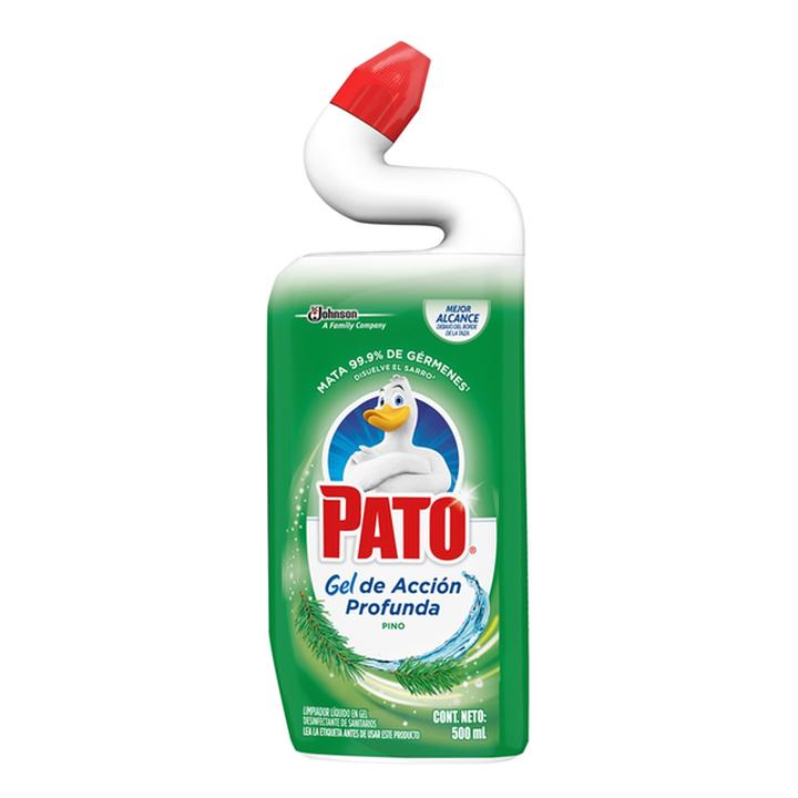 Pato Limpiador baño wc liquido accion total frescor 2x750=1500 ml