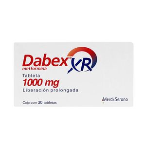 Dabex Xr 1000 Mg Tabletas Lib Prol 30 Pz